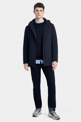 藏青色可拆卸内胆尼克服