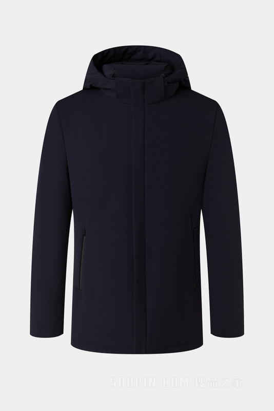 藏青色可拆卸内胆尼克服