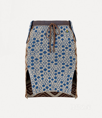 Vivienne Westwood｜SKIRTS (LEO SKIRT (1802000S K002C O10 blue-wool-vivienne-westwood-