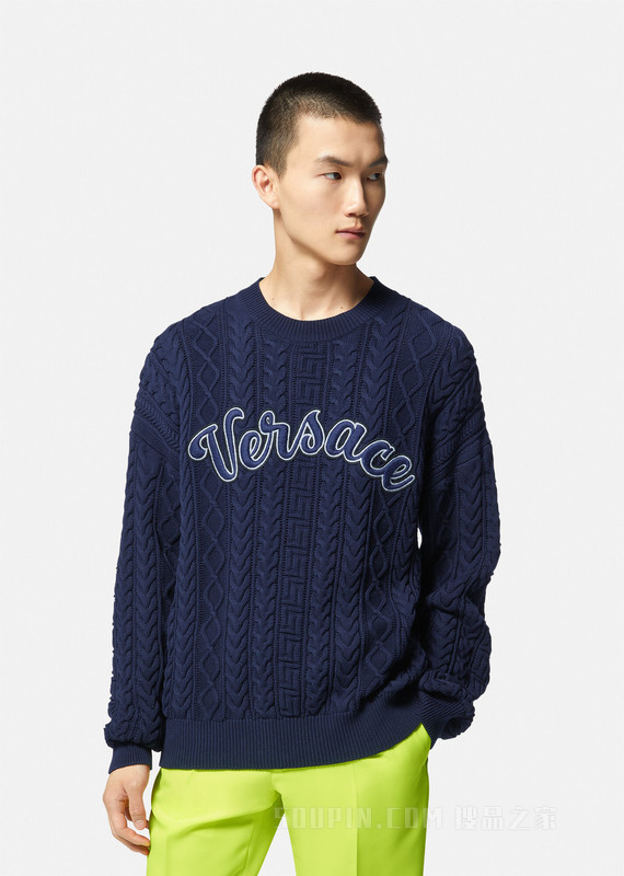 Greca Varsity针织套头衫