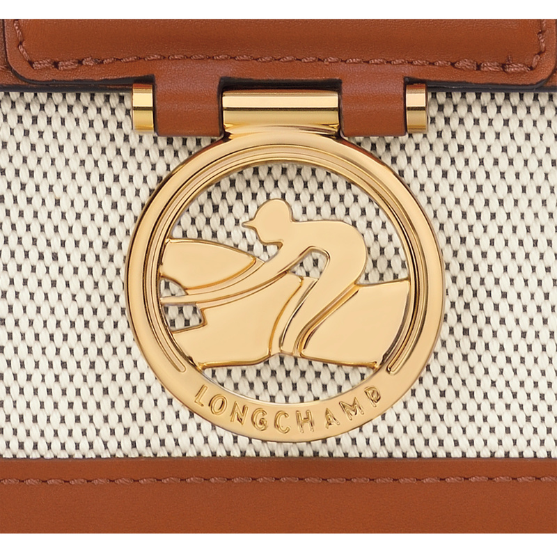 Box-Trot 中号斜挎包 - 棕色