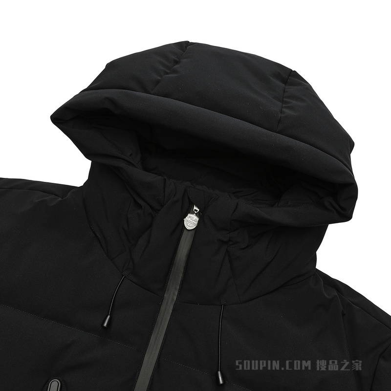 男子潮流时尚中长羽绒服