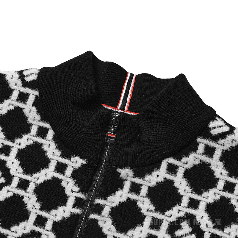 女子经典商务编织开衫