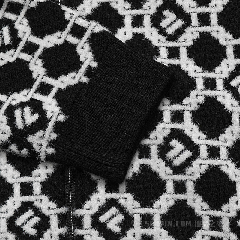 女子经典商务编织开衫