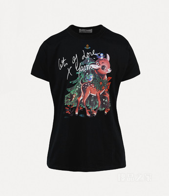【関税&送料込】Vivienne Westwood Orb Peru T-Shirt Vivienne Westwood Multicolour Orb Classic Black T-Shirt