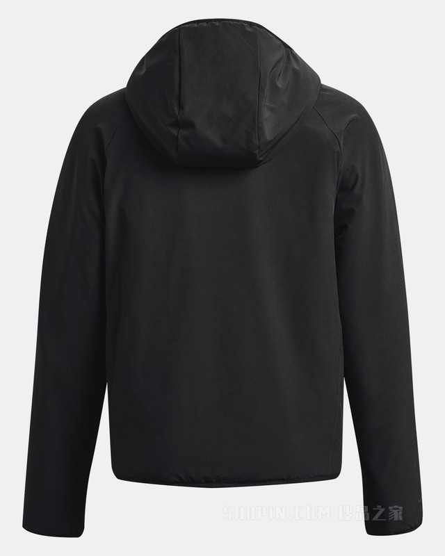 女士UA Latitude Sherpa全拉链连帽上衣
