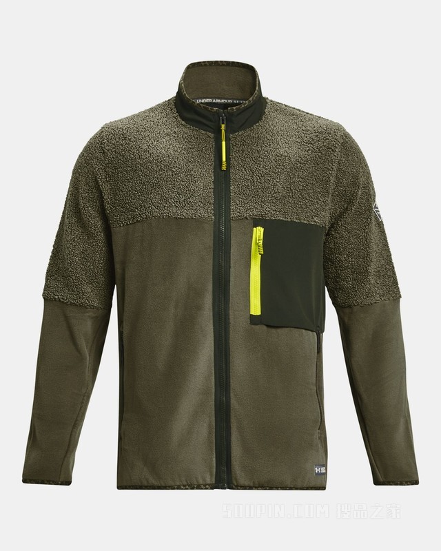 男士UA Polartec® Maxx全拉链运动上衣