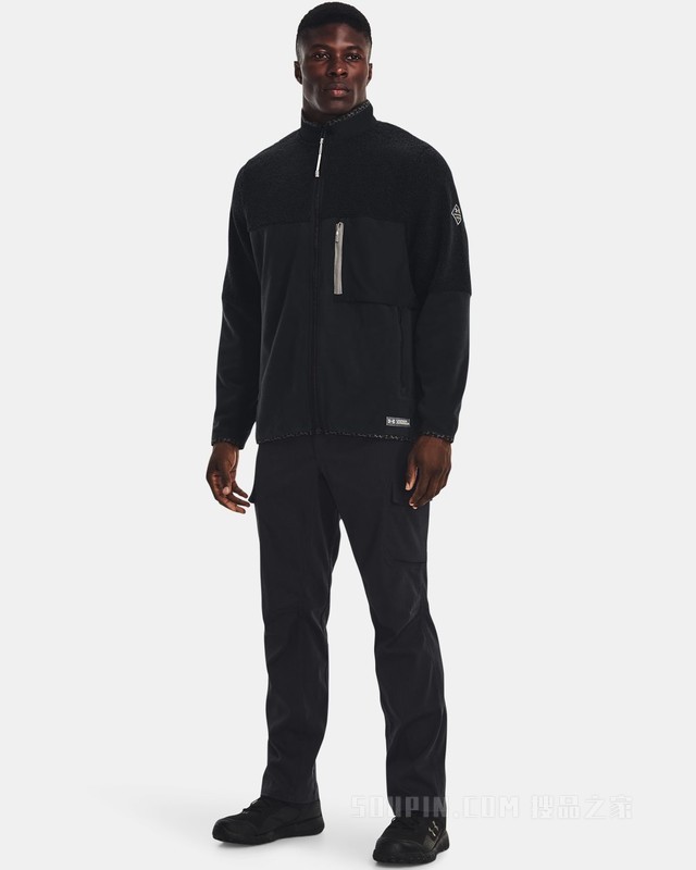 男士UA Polartec® Maxx全拉链运动上衣