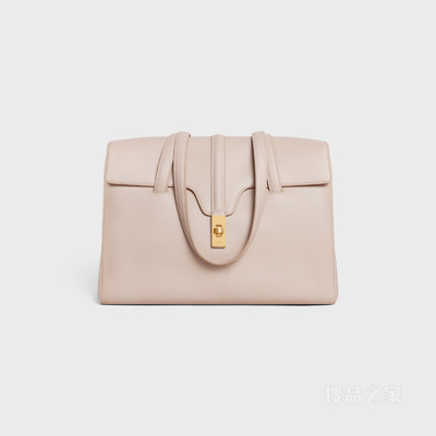 SOFT 16中号光滑牛皮革手袋 27104