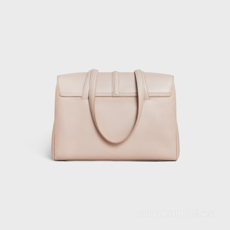 SOFT 16中号光滑牛皮革手袋 27104
