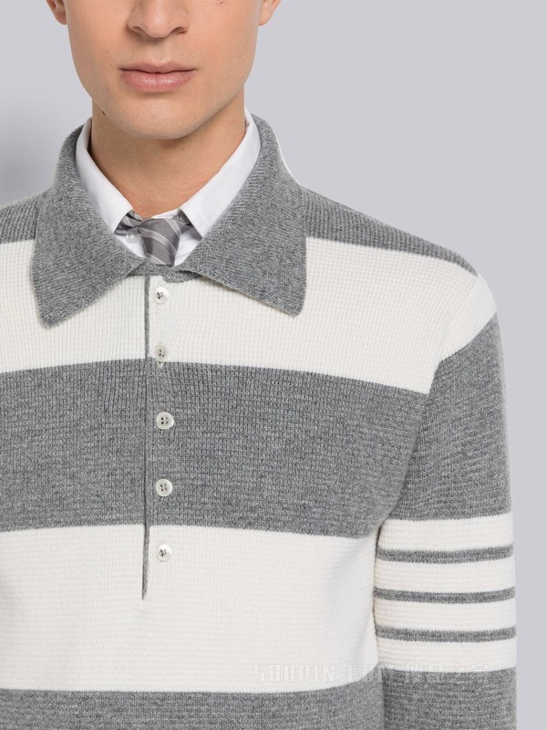 男士针织套头衫