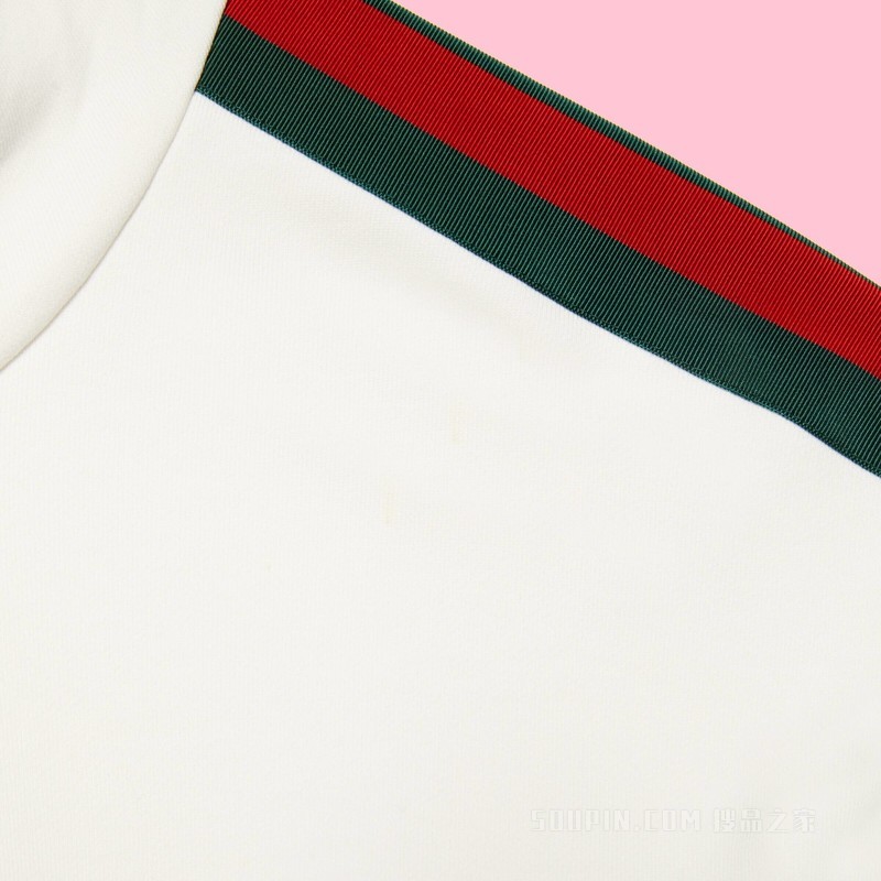 adidas x Gucci联名系列兜帽卫衣 象牙白色