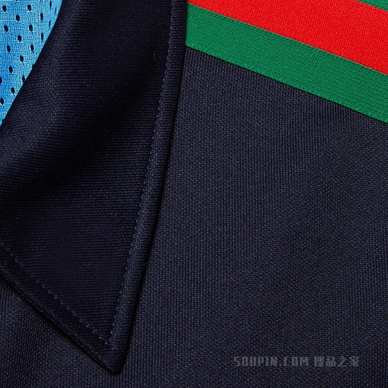 adidas x Gucci联名系列拉链夹克 黑色