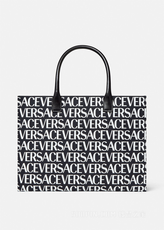 Versace Allover大号托特包