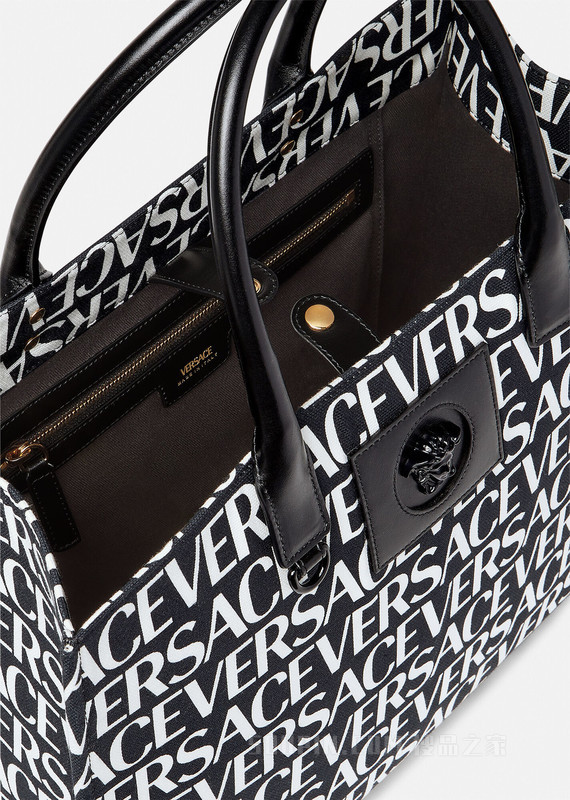 Versace Allover大号托特包