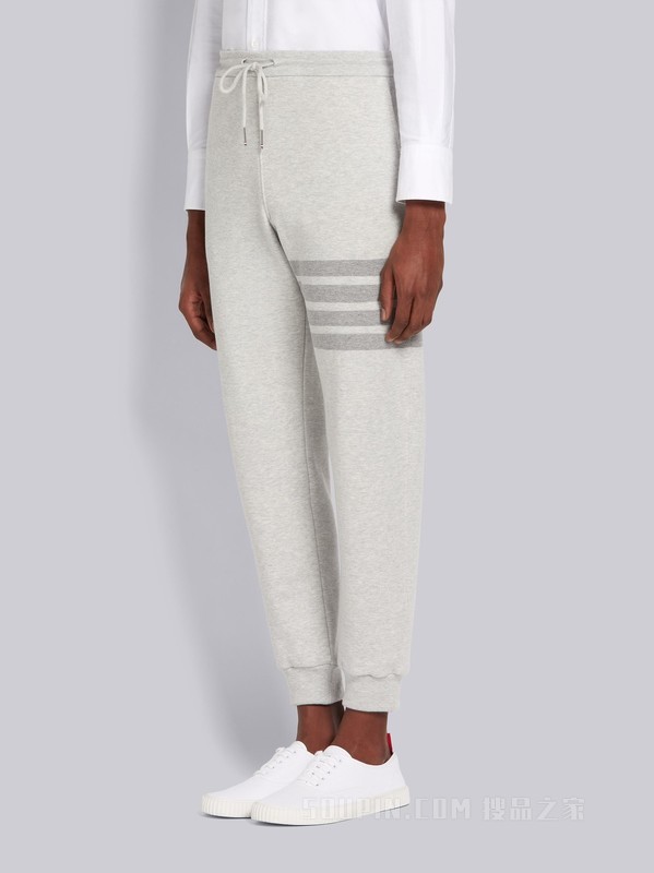 THOM BROWNE】经典四条纹运动裤MJQ008P-06910-065-搜品之家