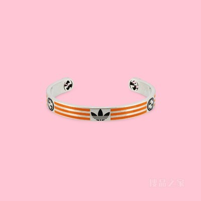 adidas x Gucci联名系列手镯 925银
