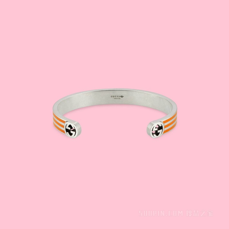 adidas x Gucci联名系列手镯 925银