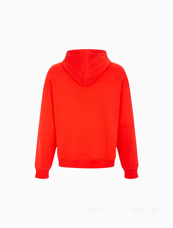 【兔年限定】Calvin Klein 23春男女新年红本命年纯棉印花卫衣J400227