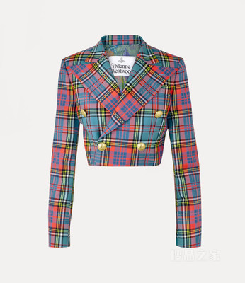 【Vivienne Westwood】Gexi Spencer ウール混ジャケット Gexi Spencer wool-blend jacket in beige - Vivienne Westwood