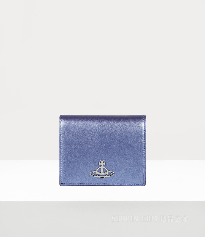 Pearlised Leather Woman Billfold