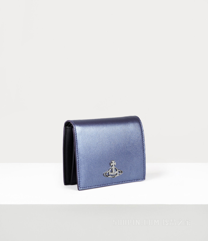 Pearlised Leather Woman Billfold