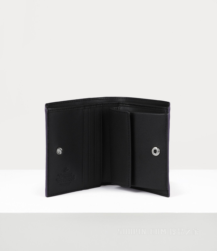Pearlised Leather Woman Billfold
