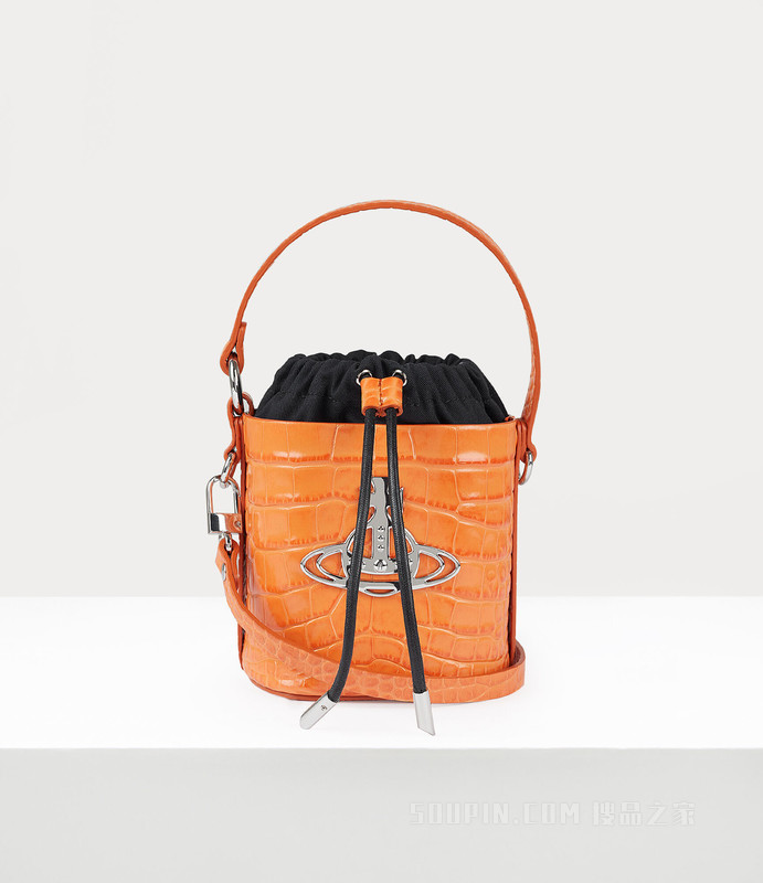 Daisy Drawstring Bucket Bag
