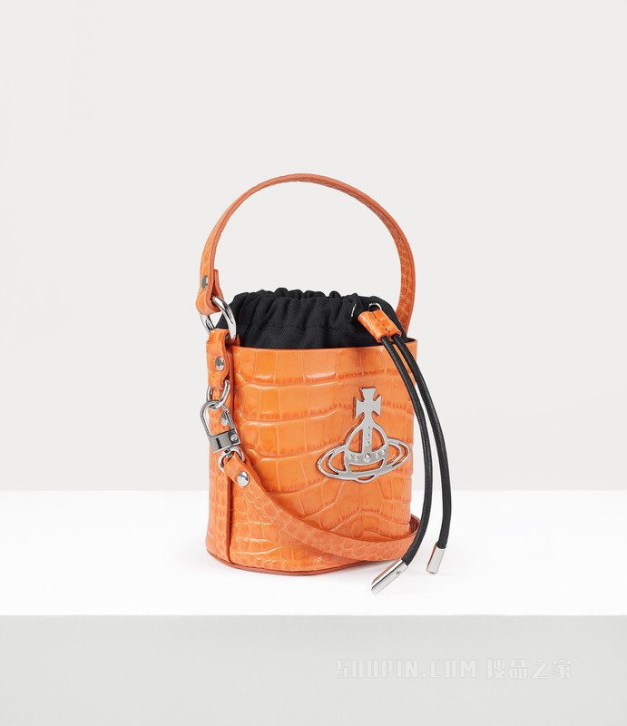 Daisy Drawstring Bucket Bag