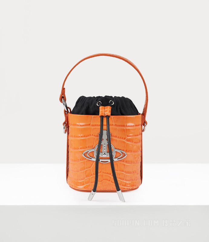 Daisy Drawstring Bucket Bag