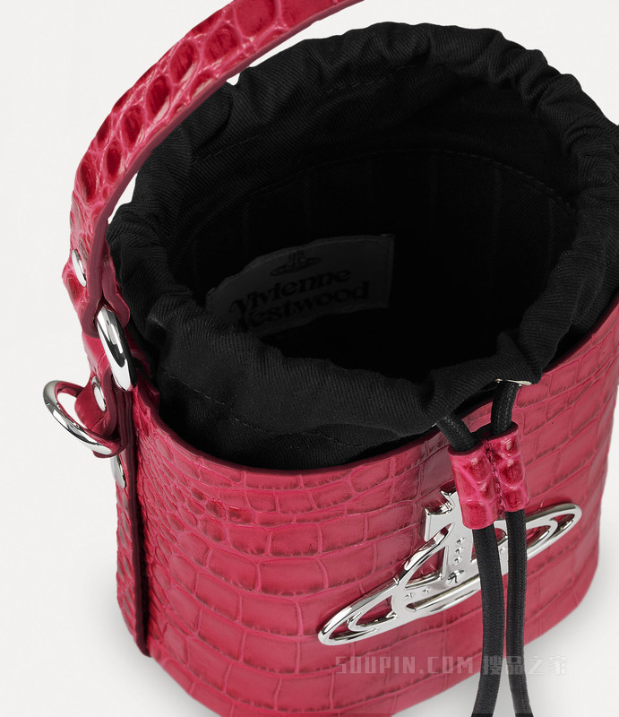 Daisy Drawstring Bucket Bag
