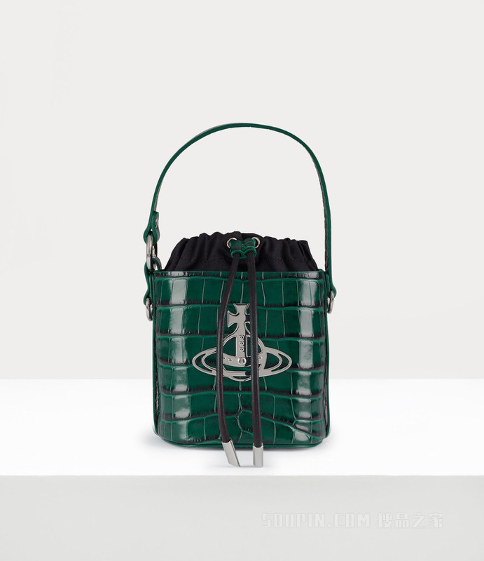 Daisy Drawstring Bucket Bag