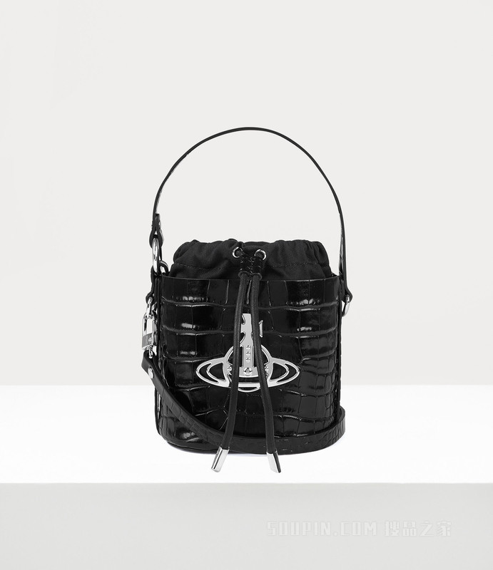 Daisy Drawstring Bucket Bag