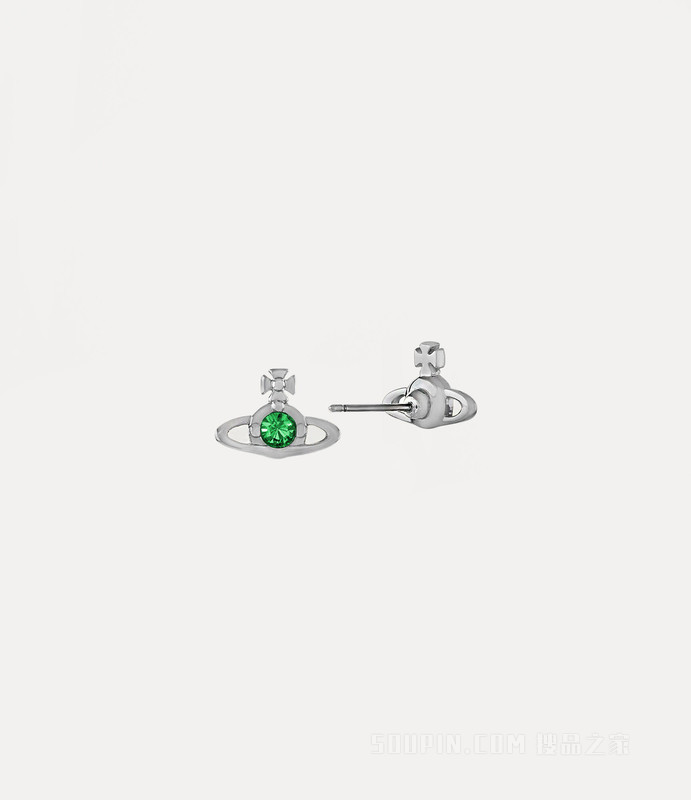 Nano Solitaire Earrings