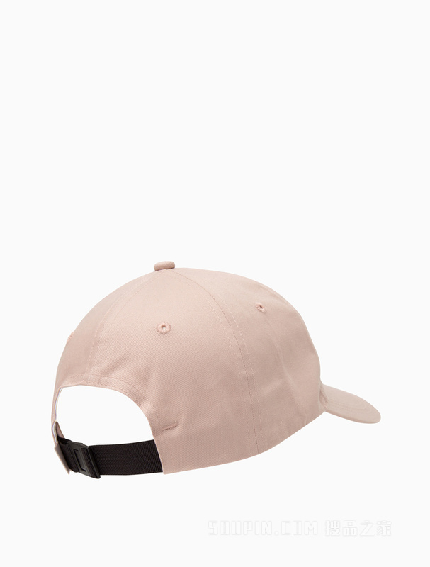 Calvin Klein 23春季新款女士时尚百搭LOGO刺绣纯棉弯檐棒球帽K610373