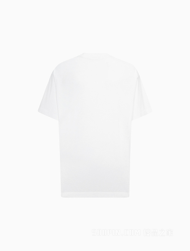 Calvin Klein 23春季新款男士简约休闲LOGO绣印纯棉透气短袖T恤J323378