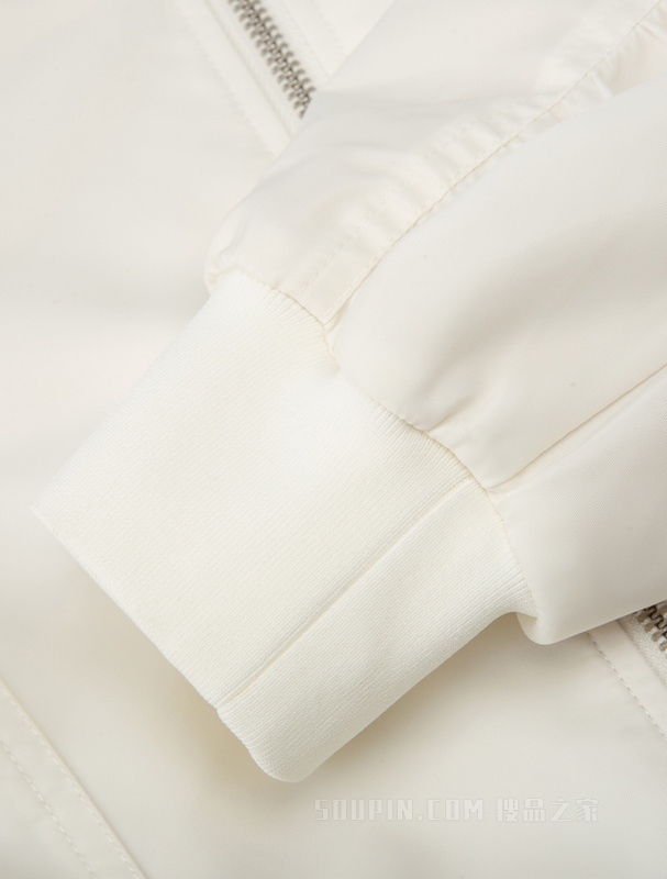 Calvin Klein 23春季新款女士休闲棒球服LOGO绣片单夹克外套J220889