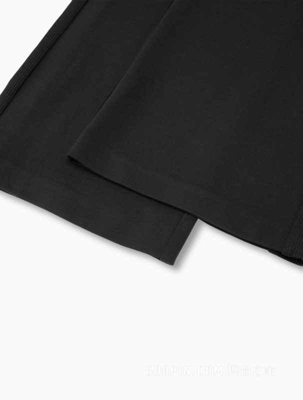 Calvin Klein 23春季女士时尚松紧腰简约LOGO印花直筒休闲裤J220959