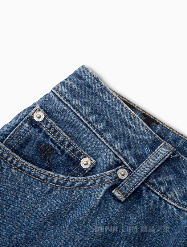 【复刻90系列】Calvin Klein 23春季女士复古纯棉宽松牛仔裤J220967
