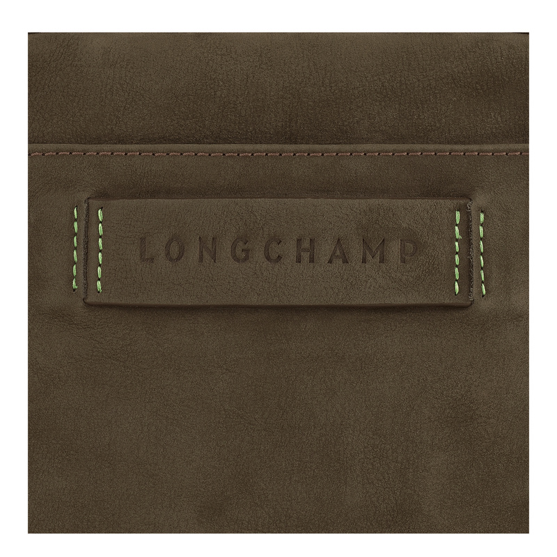 Longchamp 3D 斜挎包小号 - 绿色