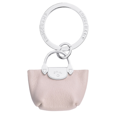 Le Pliage Cuir Pliage 钥匙扣 - 粉红色