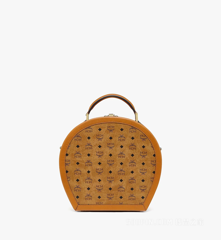 Medium Hat Box in Visetos