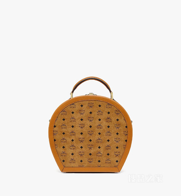 Medium Hat Box in Visetos