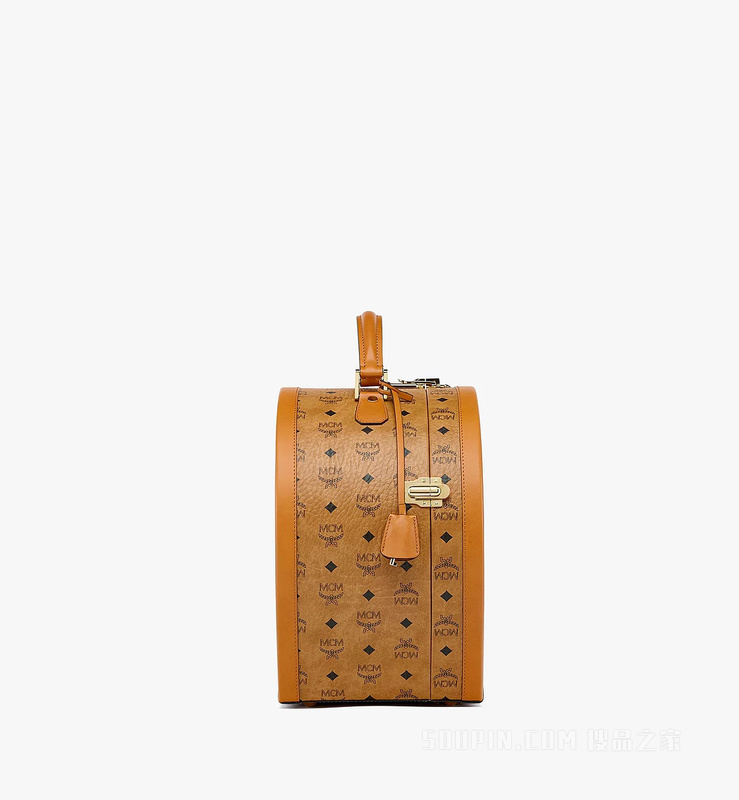 Medium Hat Box in Visetos