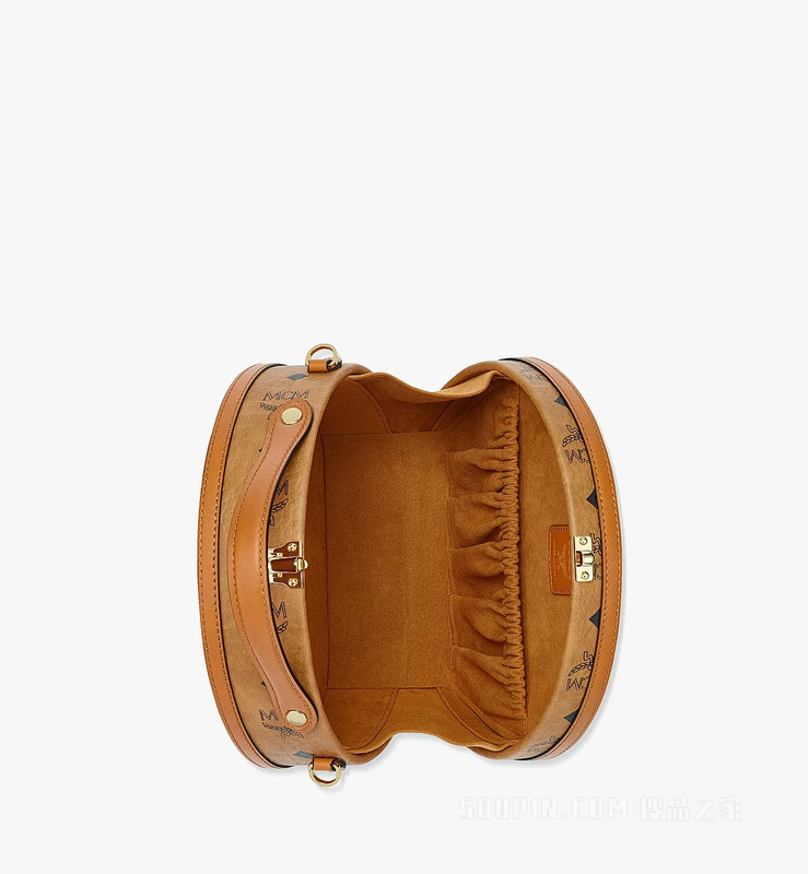 Mini Hat Box in Visetos