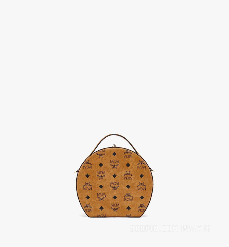 Mini Hat Box in Visetos