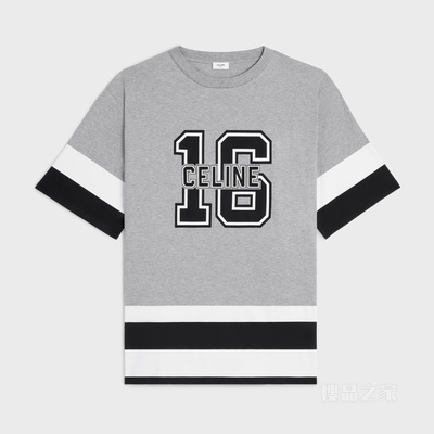 CELINE 16棉质平纹针织超大T恤 27260