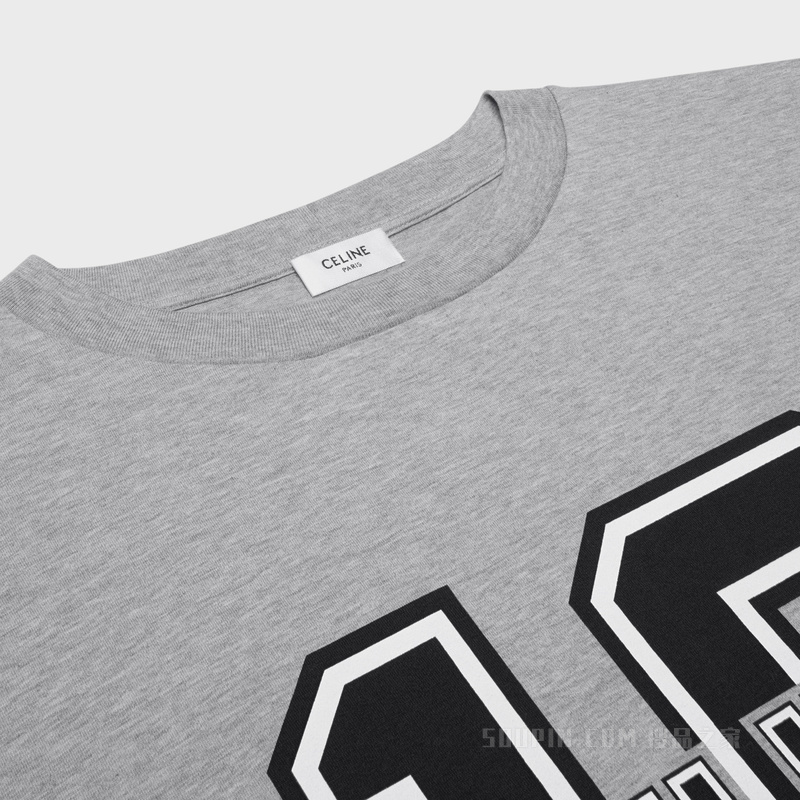 CELINE 16棉质平纹针织超大T恤 27260