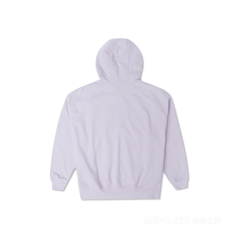 【女子】新款女简约拉链连帽卫衣外套 女款 紫罗兰色