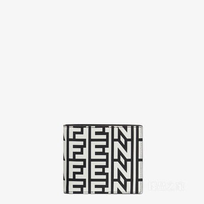 皮夹 Fendi Roma胶囊系列双色皮革钱包